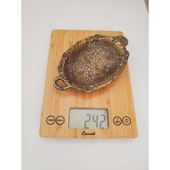 Vintage / BRASS SOAP DISH / Solid Brass Soap Holder Soap Dispenser Vintage - Picture 7 of 10